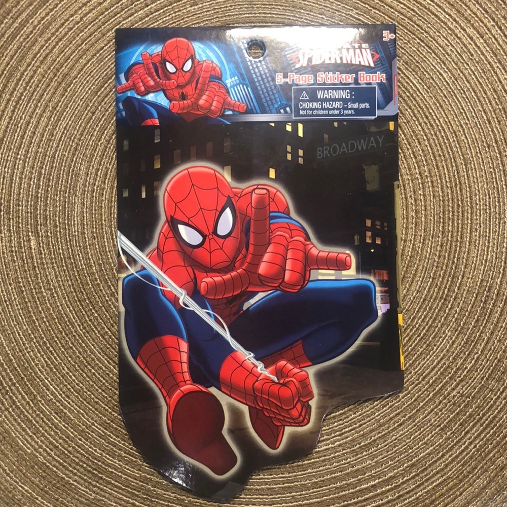 Spider-Man 5-Page Sticker Book